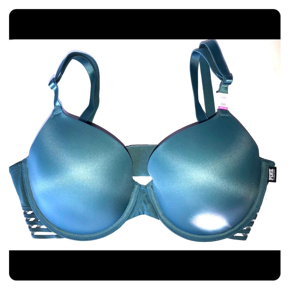 NWT VS PINK T-SHIRT BRA 36 D BRAND NEW